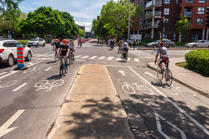 Bicycle path Rosemont