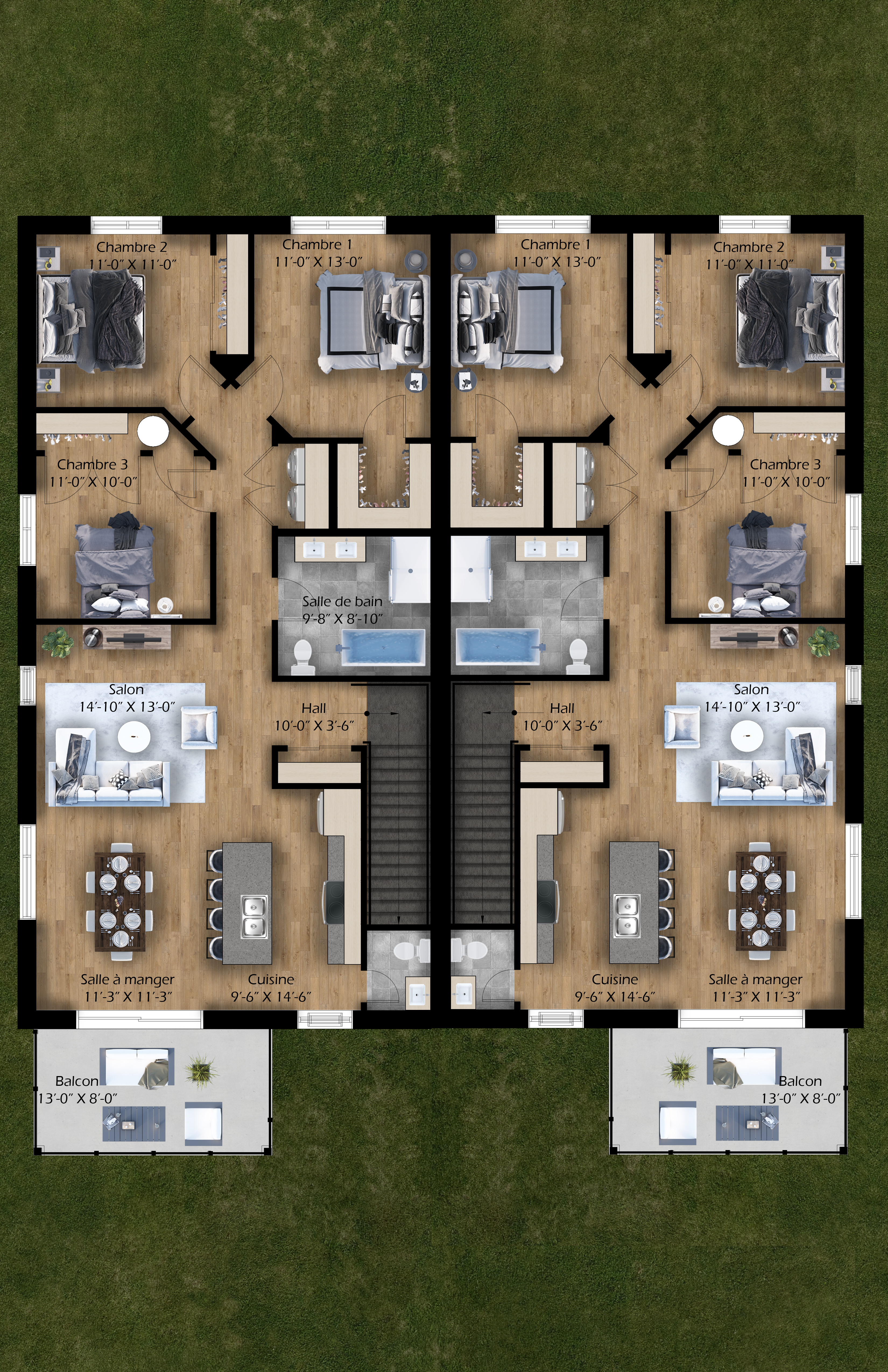 5 1/2 style condo secteur Rock Forest  | 1567329358
