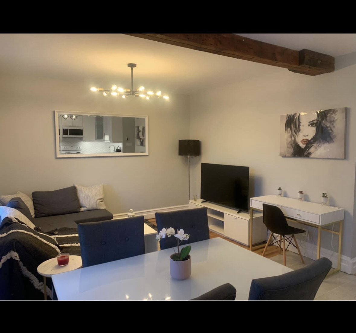Appartement 4 1/2 entièrement meublé | 274424716