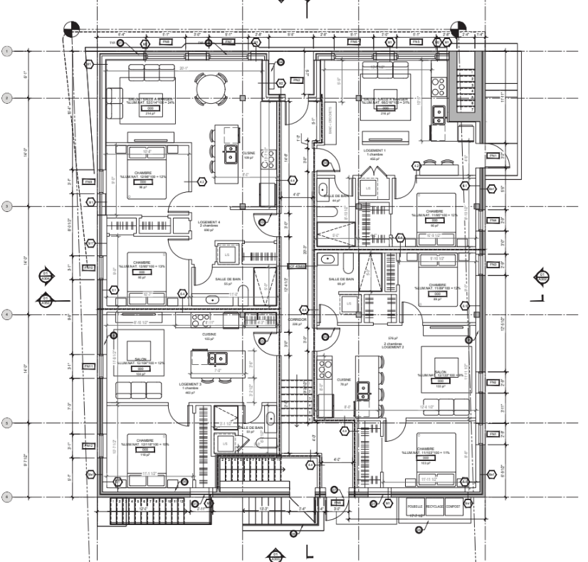 Logements NEUF 4.5 & 3.5 - Sherbrooke | 1475956658