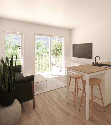 Logements NEUF 4.5 & 3.5 - Sherbrooke | 1475956658