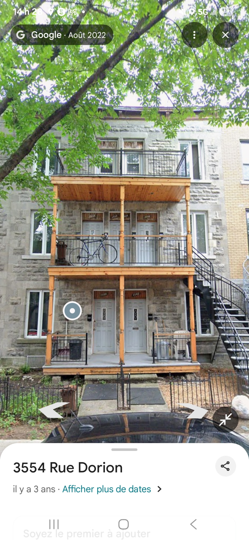 4 1/2 a louer (2min du parc Lafontaine) | 1355515233