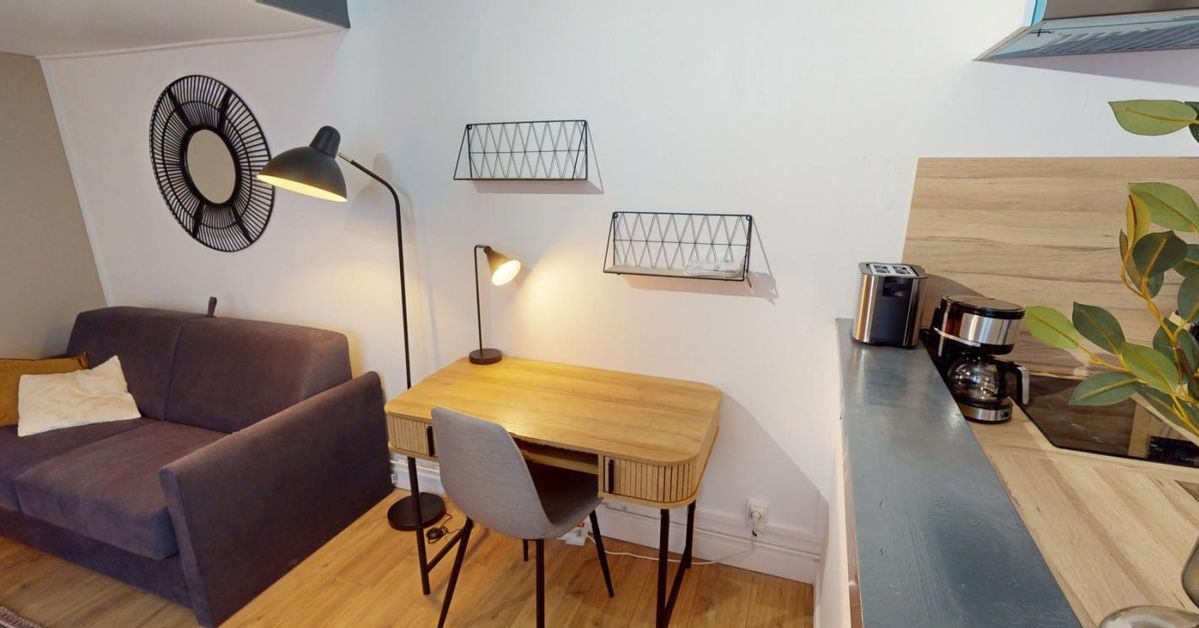 Magnifique studio meublé avec balcon | 1488505041