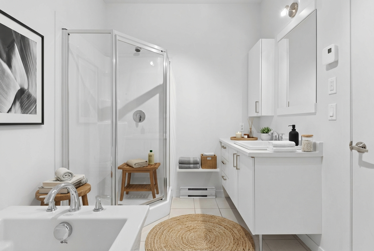 4 1/2 Style Condo , Châteauguay , Piscine intérieur et Gym , Libre maintenant | 784166860