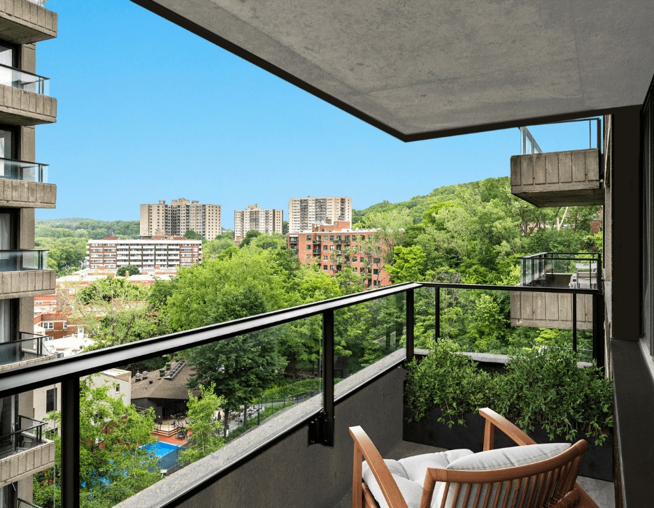 Cession de bail pour 1 à 2 personne(s) - Appartement 4 ½ (deux chambres et deux toilettes) semi meublé aux Appartements Rockhill (Côte-des-Neiges) | 335701733