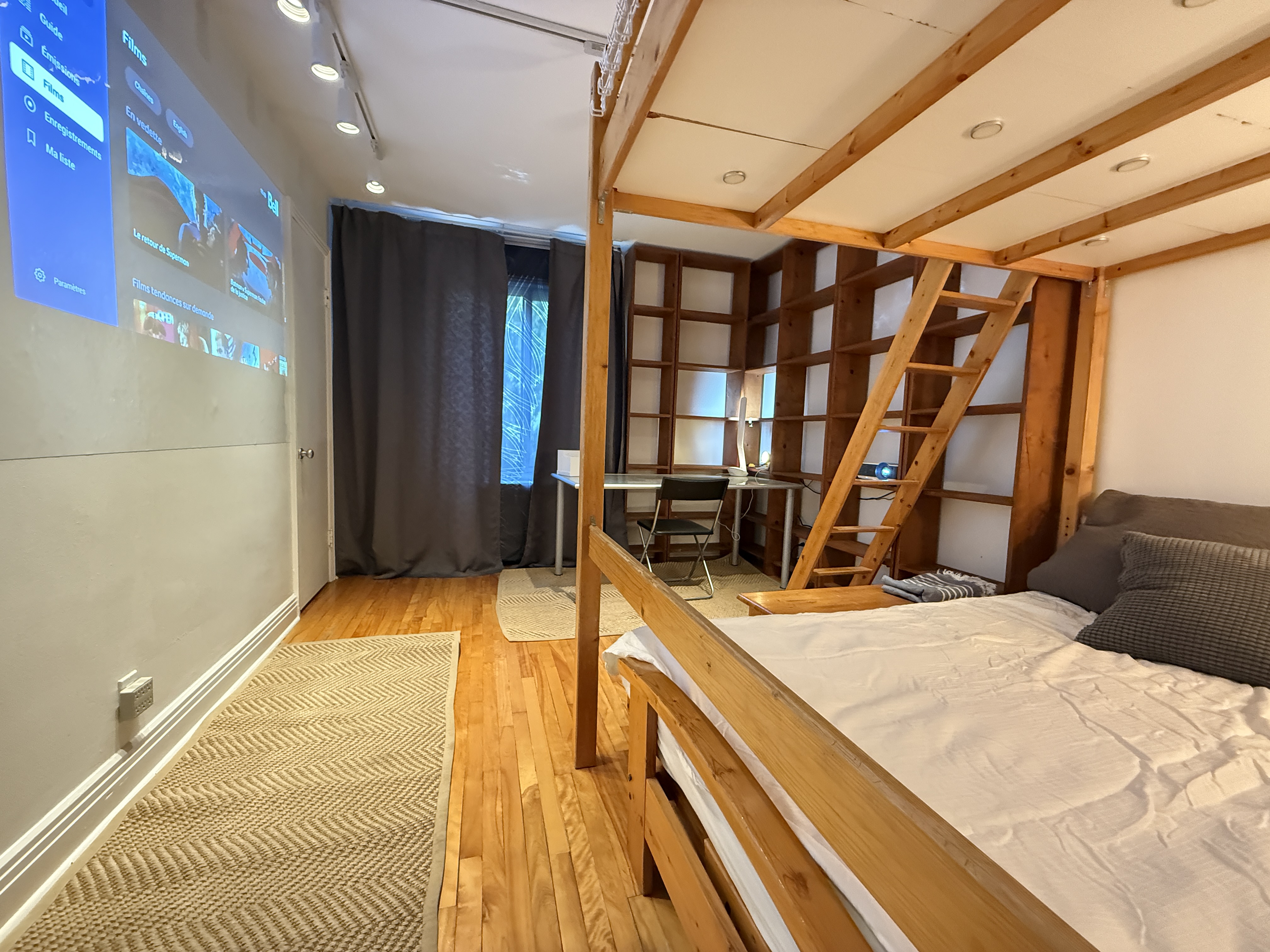OasisUrbain : 4 Ch | wifi + fiber | Gym & Sauna | electric car | Métro Udm CHU | housekeeping | 482273136