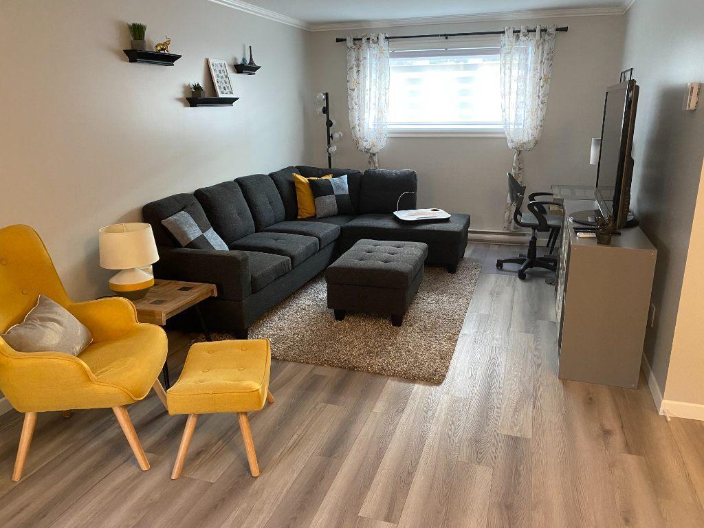 4 1/2 Entièrement meublé - spacieux et ensoleillé (32 jours + ou Bail) - 1 janvier 2026 | 3178511