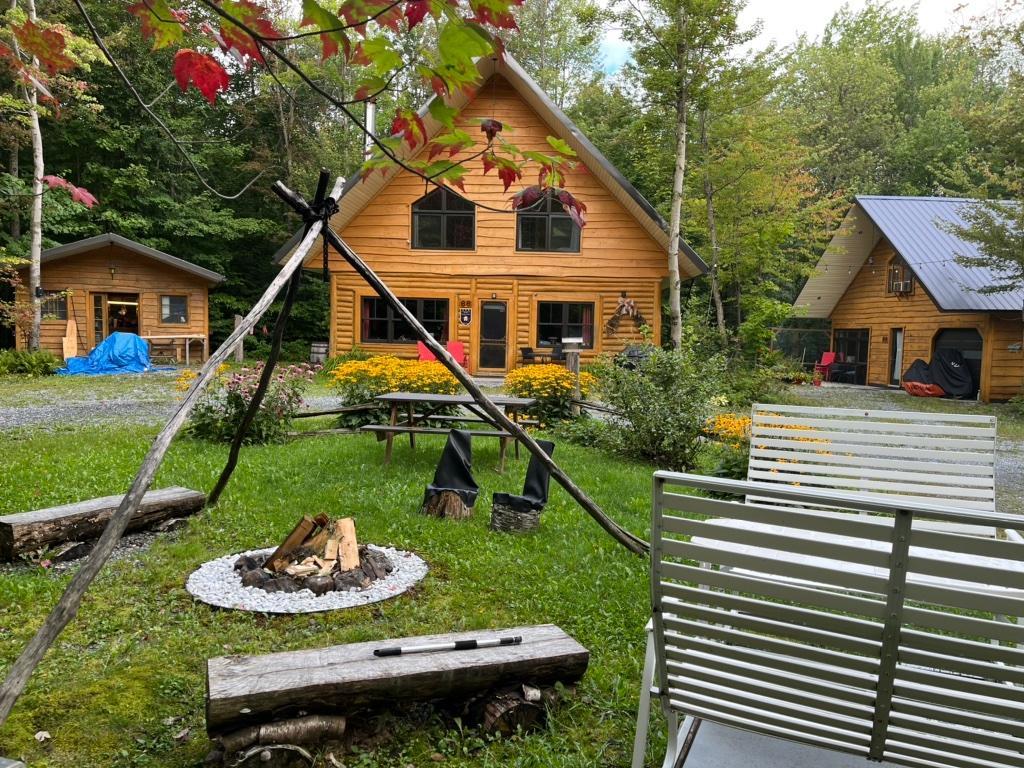 Chalet en bois rond | 3152662