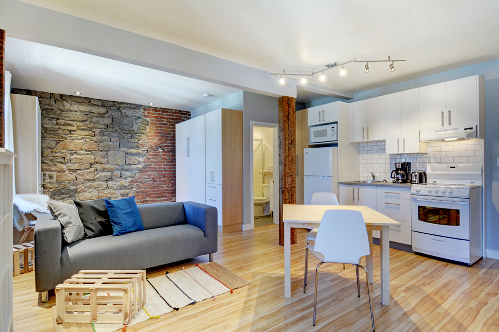 Colombier Loft Entièrement Meublé à Louer Vieux-Québec Juillet 2025 | 2835643
