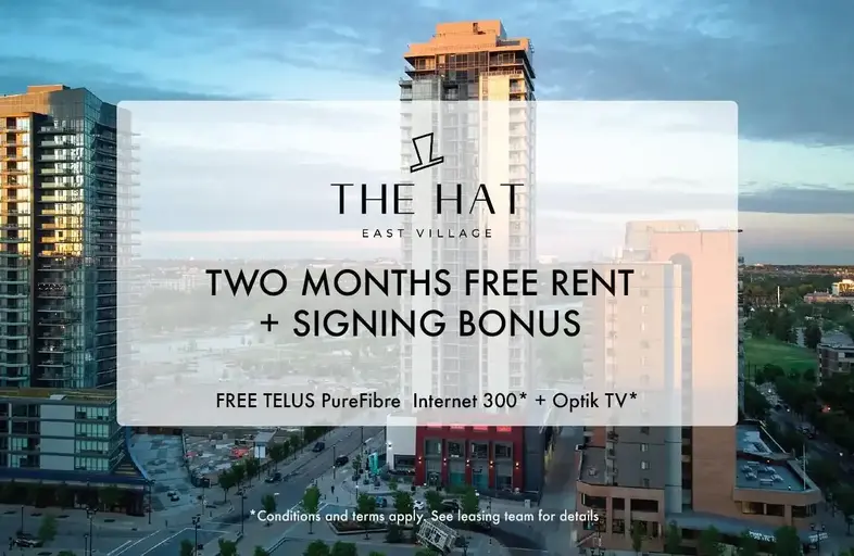 The Hat at East Village | 611 7 Ave SE, Calgary | 2845923