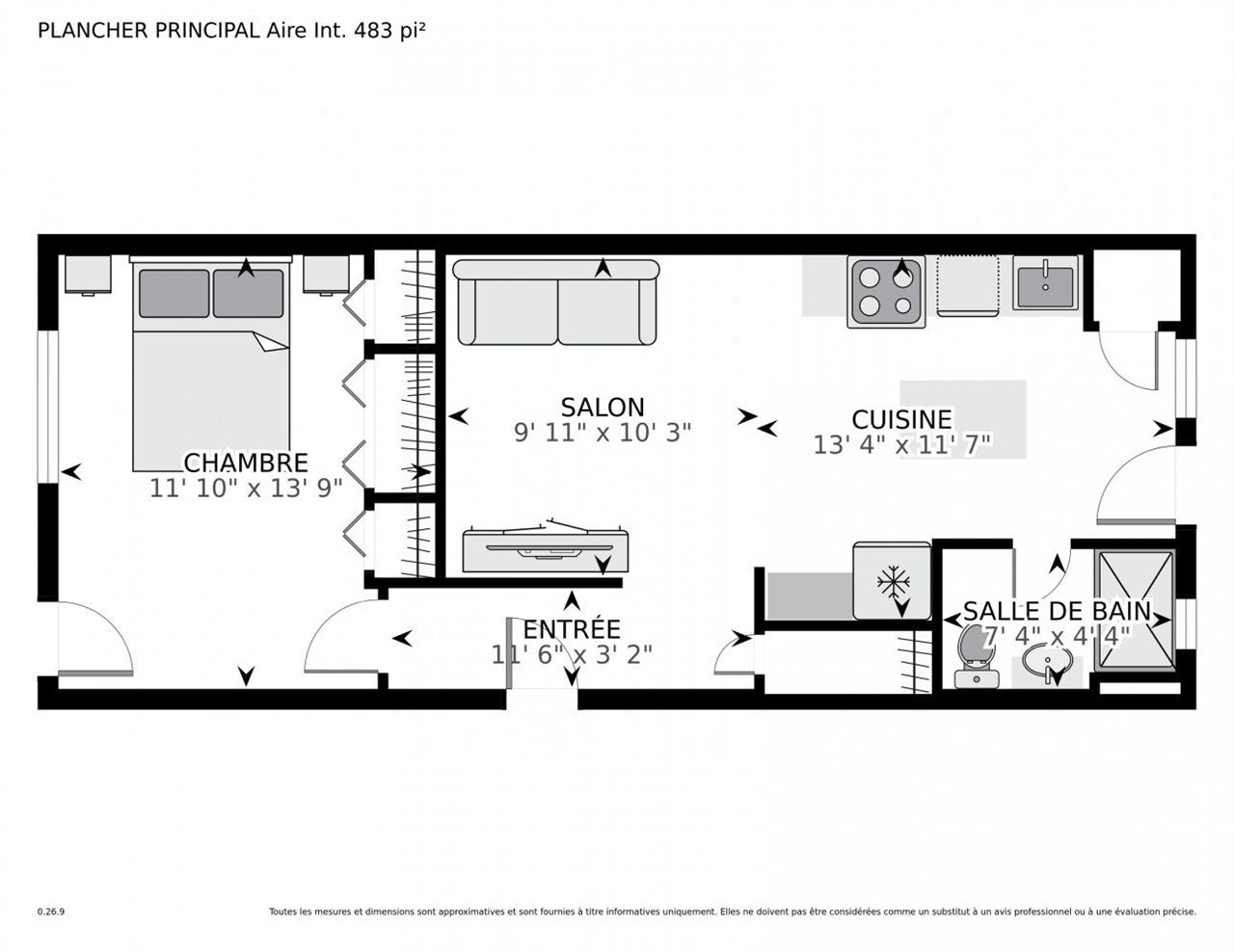 Appartement Villeray/Saint-Michel/Parc-Extension (Montréal) À Louer | 2847007