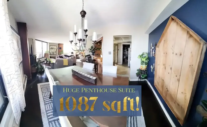 HUGE 1087 sqft Exec. PENTHOUSE - DT Connaught - Mount Royal  - 2 parking stalls | Penthouse - 1304 15th Avenue Southwest, Calgary | 2848875