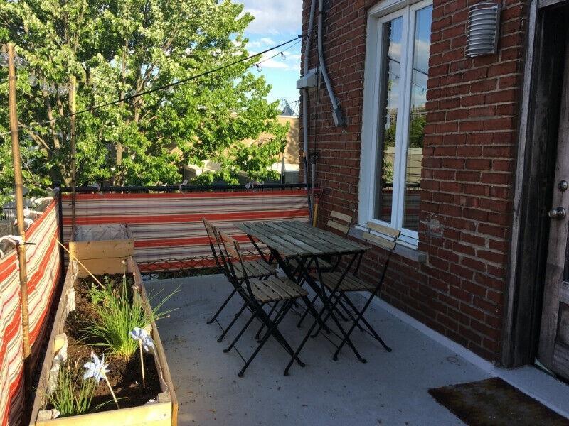 Magnifique, Lumineux, Grand 5 1/2 avec terrasse. Disponible | 2849682