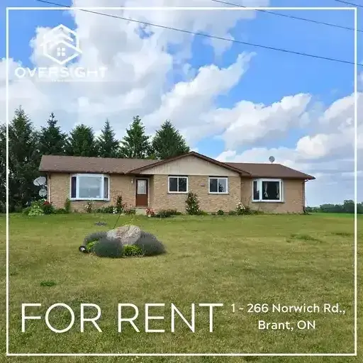 2-Bedroom Duplex in Brant!! | 266 Norwich Road, Brant | 2860250