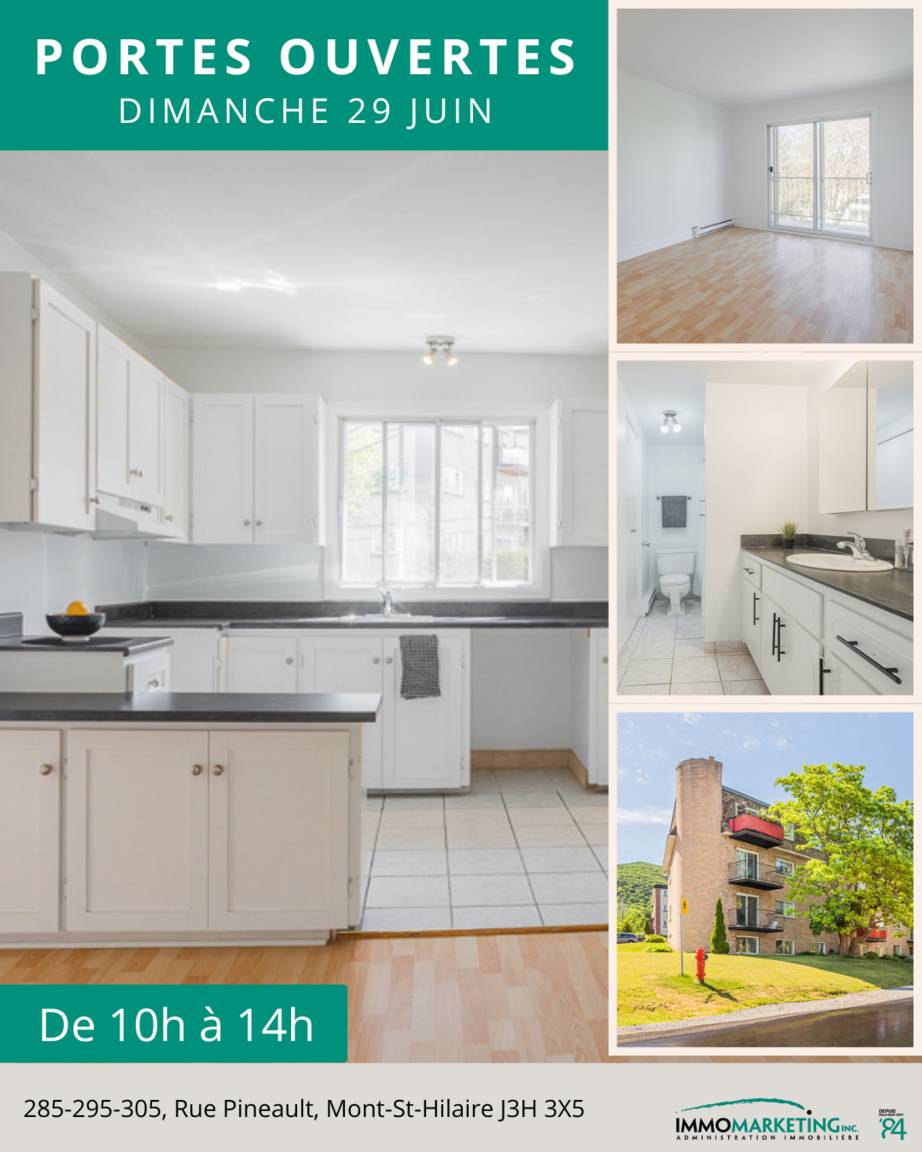 3 1/2 - 305 Rue Pineault, Mont-St-Hilaire | 2865163