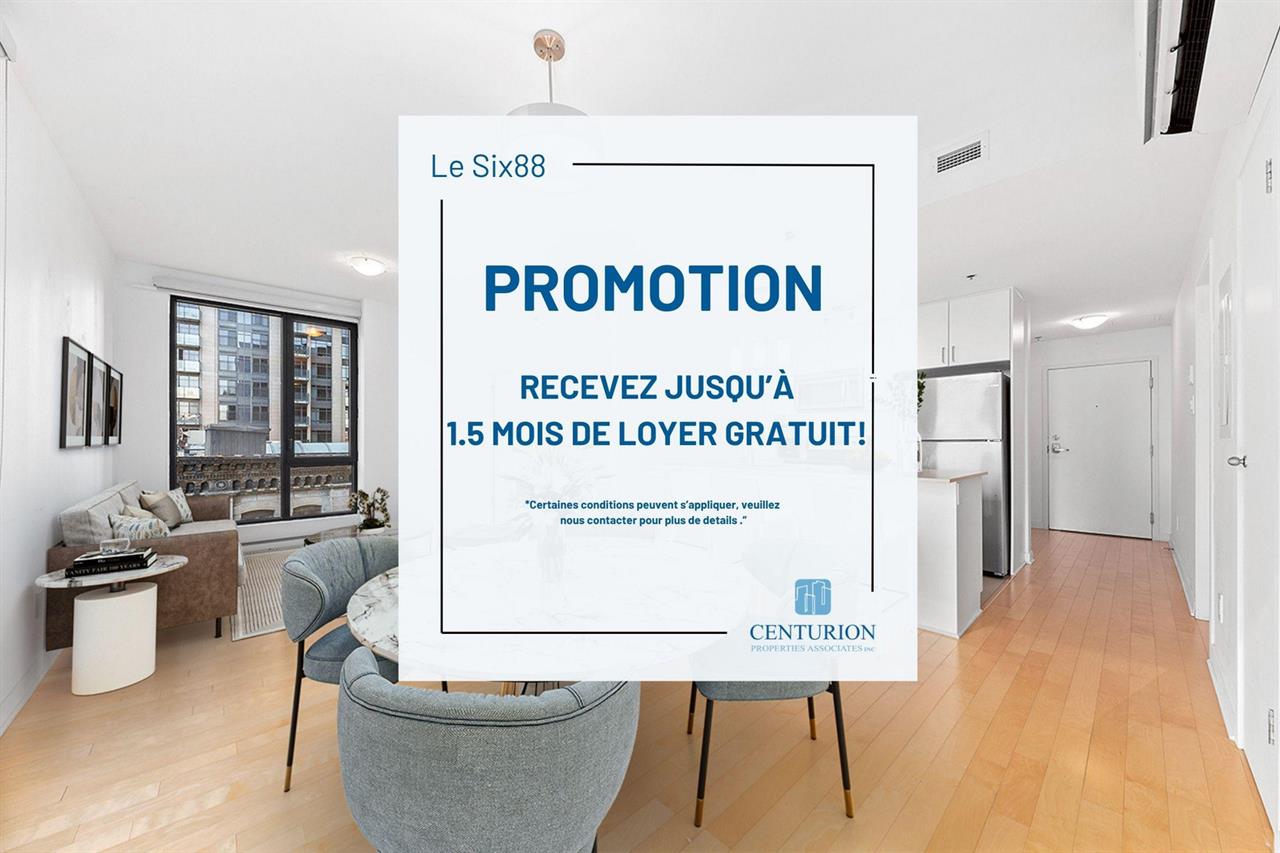1 Bedroom - 688 Rue Notre-Dame Ouest, Montréal | 2865214