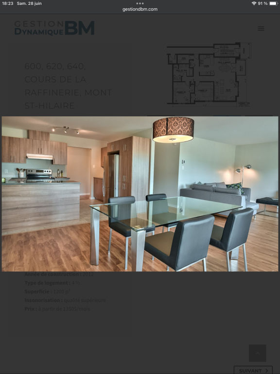 4 ½ à Louer Dès Le 1er Août | 2884690