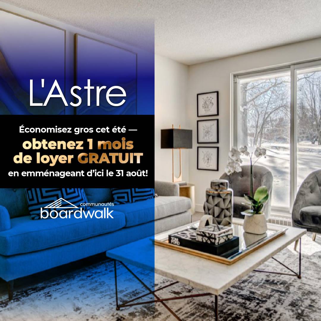 1 Bedroom Furnished - 100-850 Rue Laudance, Quebec | 2895222