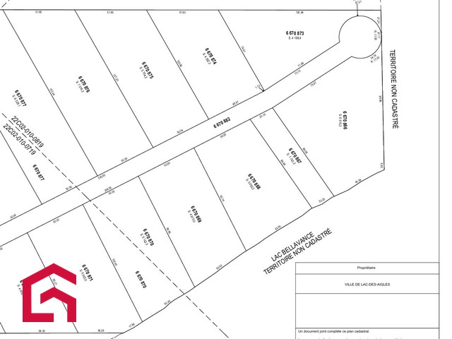 Terrain Résidentiel Lac-des-Aigles À Vendre | 2895508