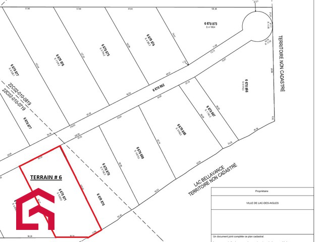 Terrain Résidentiel Lac-des-Aigles À Vendre | 2895512