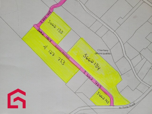 Terrain Résidentiel Chertsey À Vendre | 2897844