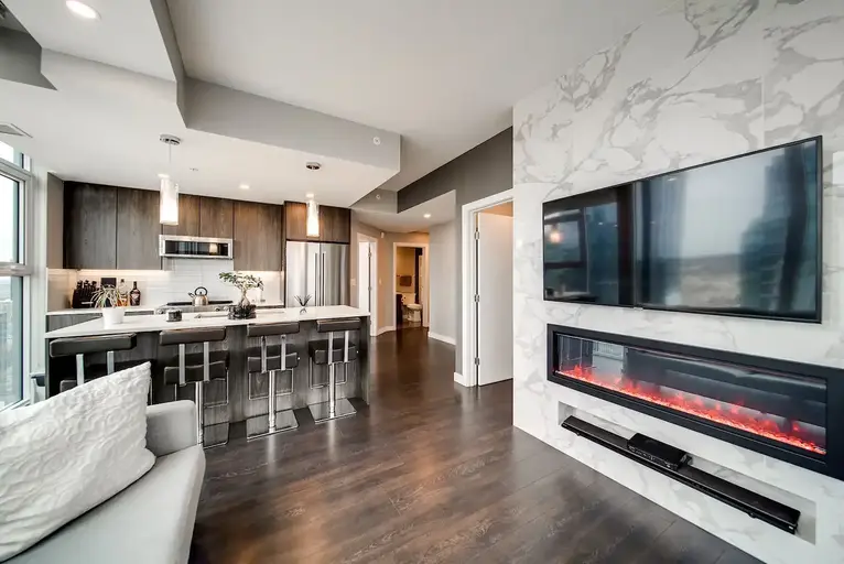 Fully Furnished Living | 2902 - 10180 103 ST NW, Edmonton | 2898055