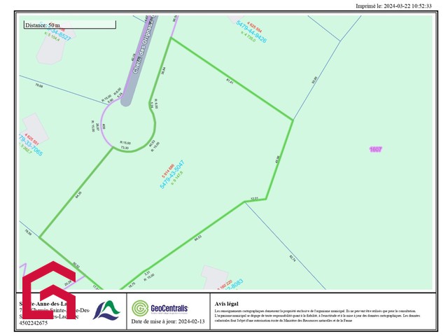 Terrain Résidentiel Sainte-Anne-des-Lacs À Vendre | 2900567