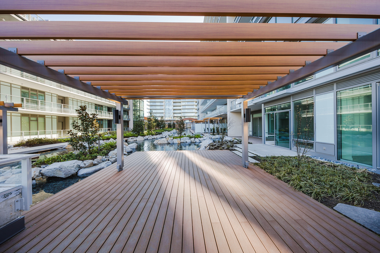 D140 - Luxury 3 Bedroom  with Stunning Private Patio at 2 River Green! | 6688 Pearson Way, Richmond | 2903383