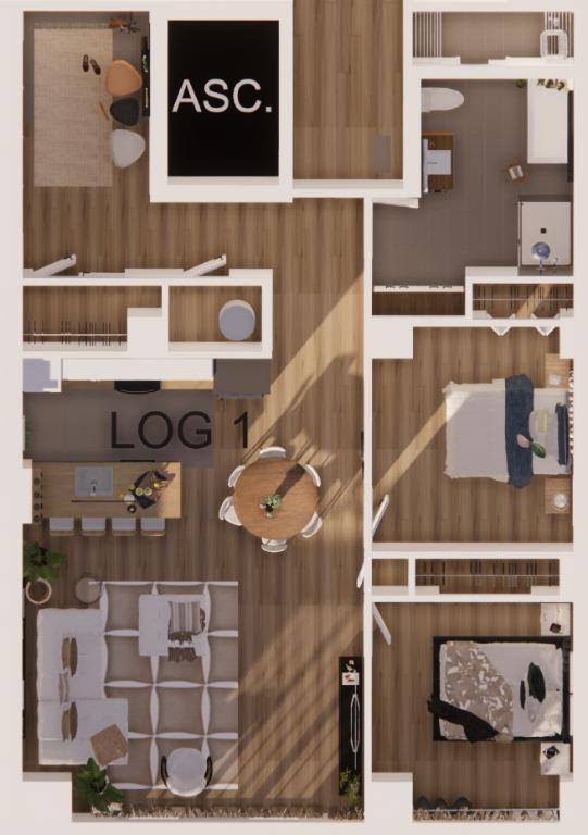 PROMO - Appart 4 1/2 neuf - 2 chambres - Québec, Sainte-Foy | 3062052