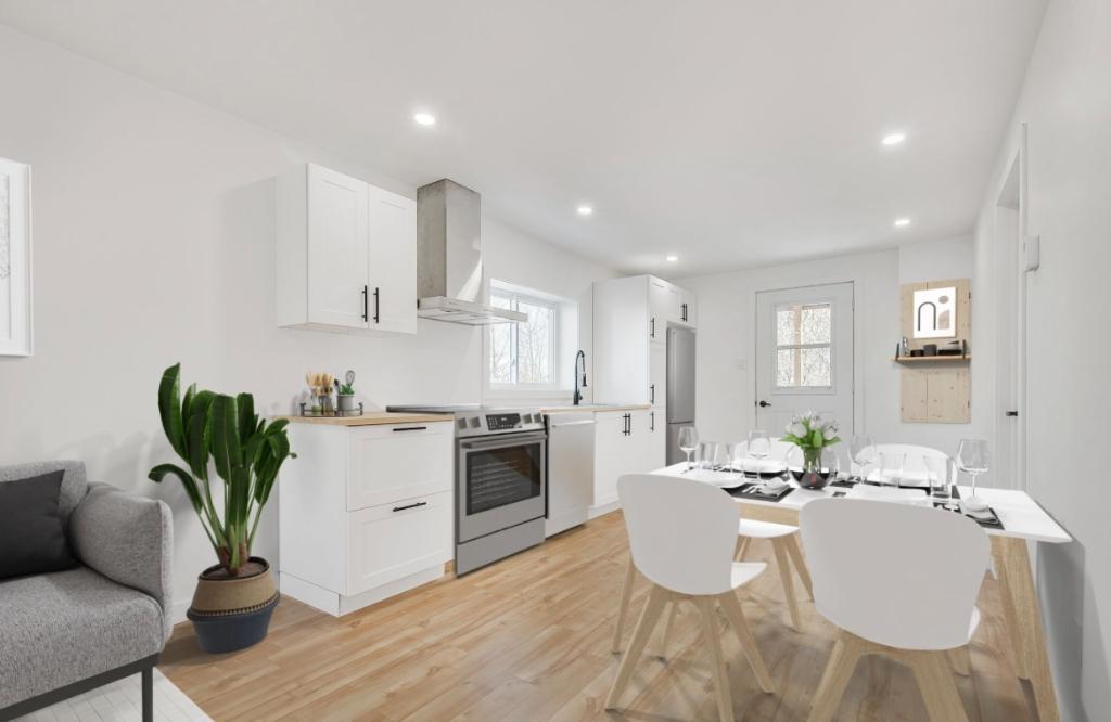 4 ET DEMI: 25A Saint-Jovite, St-Jérôme RDC avec accès à la cours: 1475$ Disponible immédiatement | 2906044
