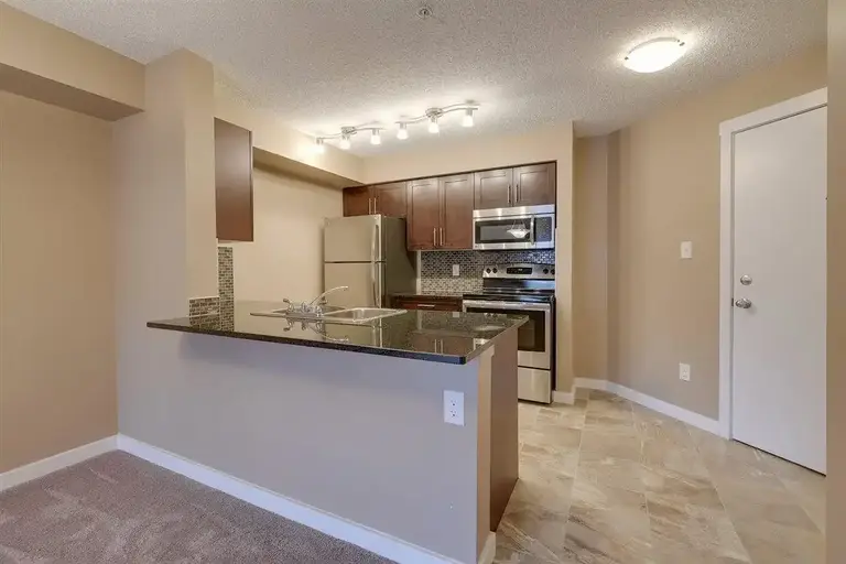 Executive 1-bed plus den, 1-bath condo with heated underground parking | 18126 77 St NW, Edmonton | 2906365