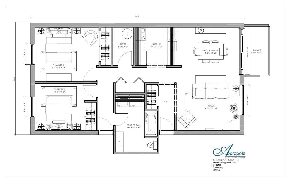 Grand 4 1/2 pour novembre | 3055693