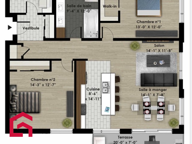 Appartement Sainte-Marthe-sur-le-Lac À Louer | 2912404