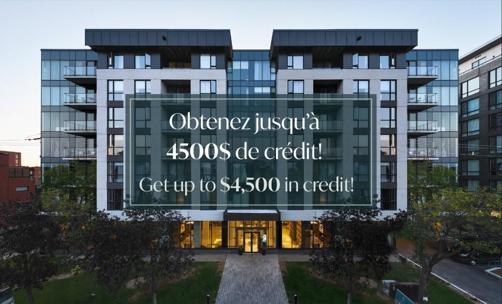 Jusqu'à 4500$ de crédit | Condos Luxueux 3 1/2 à Louer | Ville Mont-Royal | 2920261