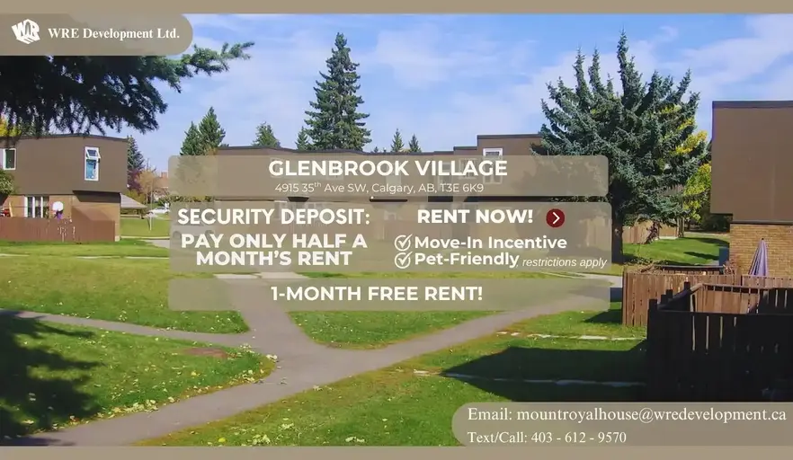 GLENBROOK VILLAGE | 4915 35th Ave. SW, Calgary | 2920554