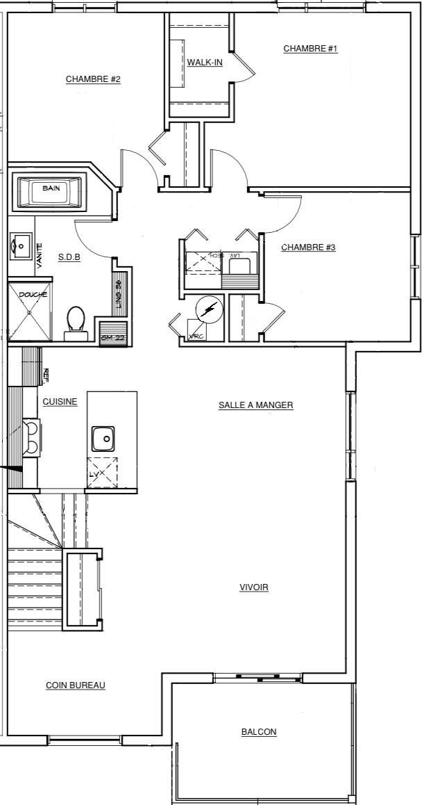 5 1/2 à Louer Avec Espace Bureau | 2924863