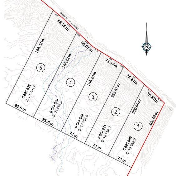5 lots résidentiels à vendre/ 5 residential lots for sale | 2925672