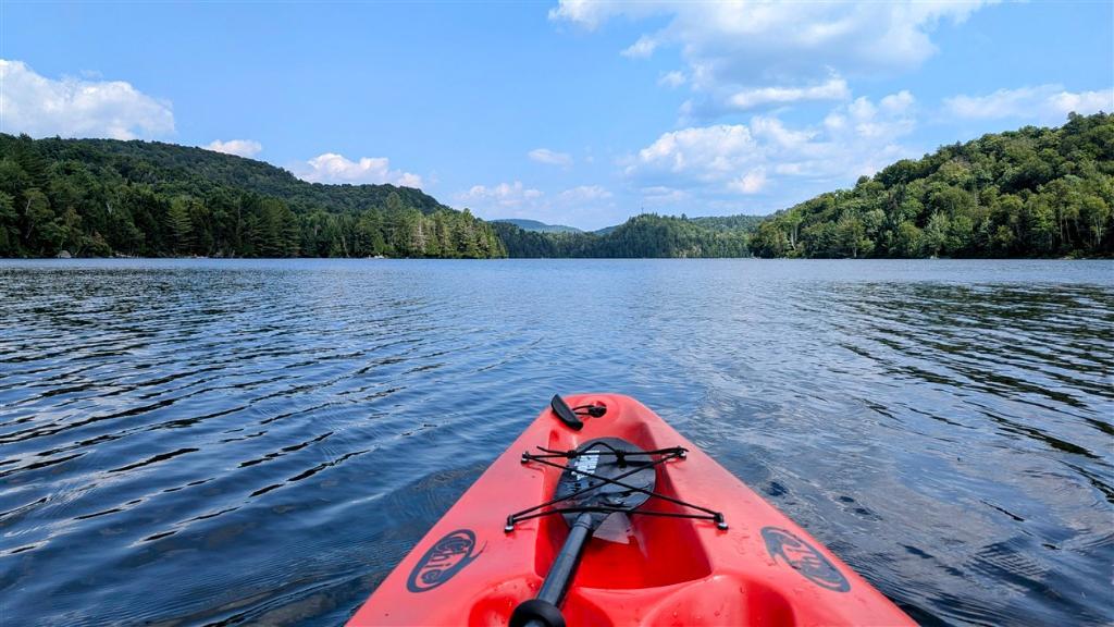 Laurentides, Petit terrain au bord de l'eau à Montcalm (municipalité), lac des Pins, 29 000$, corridor aérobique | 2927750