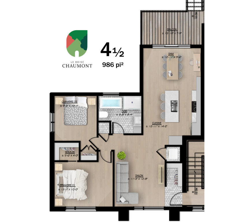 4½ Neuf à Louer, Saint-Jérôme | 2930822