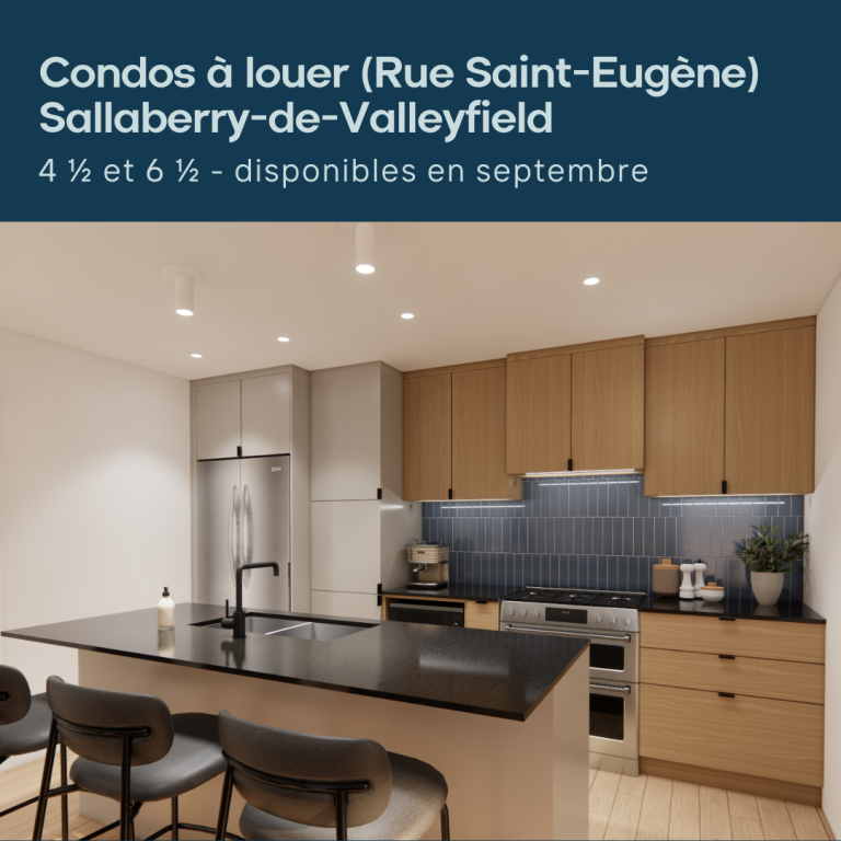 CONDO NEUF ( 4 1/2) À LOUER | 2933122