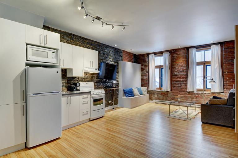 Loft entièrement meublé à louer Vieux-Québec juillet 2025 | 2949530