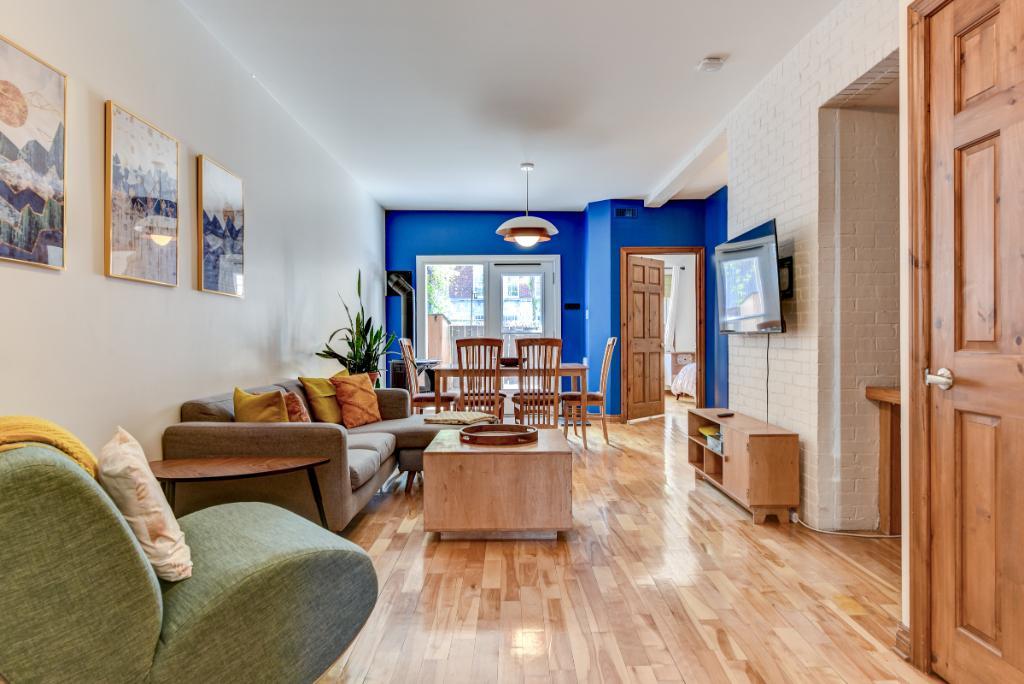 4 1/2 sur le Plateau, meublé et avec stationnement | 2937959