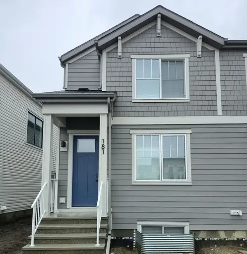 Brand New 4-Bedroom Townhouse with Detached Garage in Rangeview SE | 181 Heirloom Way Southeast, Calgary | 2941290