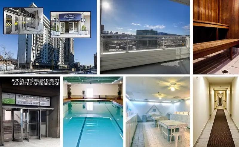 Appartement 3 1/2 - METRO SHERBROOKE - TOUT INCLUS - BALCON - | 2942401