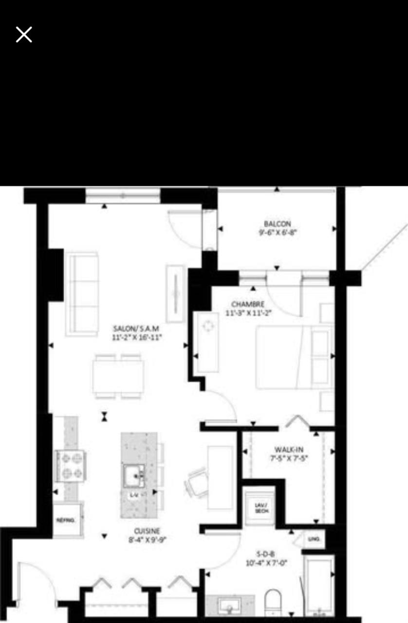 Cessation Bail Condo 3 1/2 Walk-in | 2943939