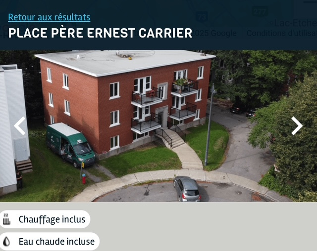 4 1/2 Secteur SAINTE-FOY Dispo 1er Août | 2945074