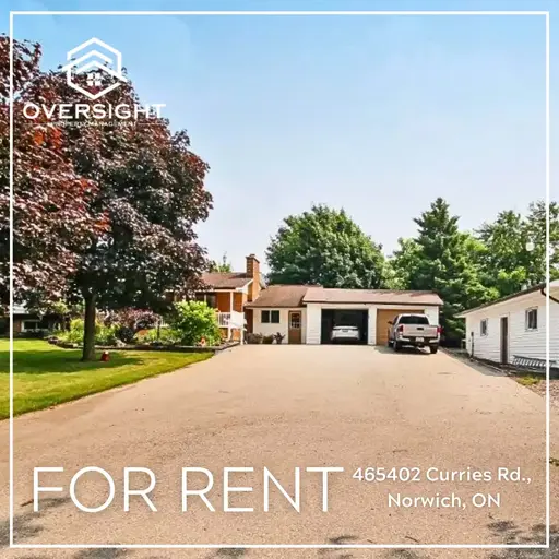 3-Bedroom Home with Shop Included!! | 465402 Curries Road, Norwich | 2972085