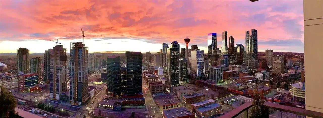Mountain view 1 bedroom condo downtown | 3008 - 1122 3 St SE, Calgary | 2948434
