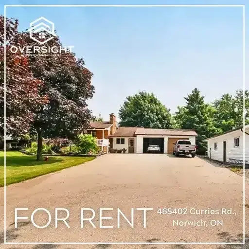 3-Bedroom Home with Shop Included!! | 465402 Curries Road, Norwich | 2966420