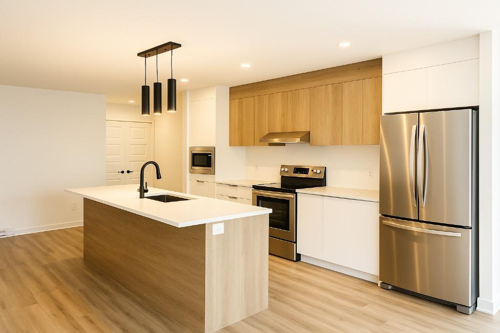 4 et 5 ½ neufs, Napierville, Garage souterrain, A/C, Calme, 15 min de St-Jean et Candiac | 2957125